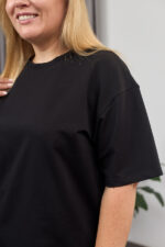 Костюм 26.2678 с.б Трикотаж двухнитка, колір Чорний, 52(3XL), 54(4XL), 56(5XL) - Зображення 4