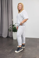 Костюм 26.2678 б Трикотаж двухнитка, колір Меланж, 48(XL), 50(ХХL), 52(3XL) - Зображення 3
