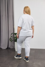 Костюм 26.2678 б Трикотаж двухнитка, колір Меланж, 48(XL), 50(ХХL), 52(3XL) - Зображення 2
