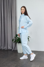 Set 26.2944 in boho, culoare Albastru cer, 42(S), 44(M), 46(L) - Image 7