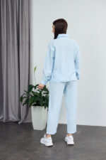 Set 26.2944 in boho, culoare Albastru cer, 42(S), 44(M), 46(L) - Image 2