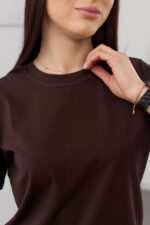 Футболка 26.5.18 н Супрем, колір Темний шоколад, 42(S), 44(М), 46(L) - Зображення 5