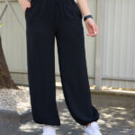 Pants 26.2937 American crepe, color Black, 40(XS), 42(S), 44(M)