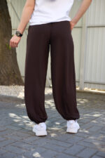 Pants 26.2937 American crepe, color Dark chocolate, 40(XS), 42(S), 44(M) - Image 2
