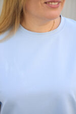 Костюм 26.2678 б Трикотаж двухнитка, колір Блакитний, 48(XL), 50(ХХL), 52(3XL) - Зображення 4