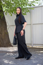 Set 26.2954 Double-Armani-Seide, Farbe Schwarz, 42(S), 44(M), 46(L) - Image 4