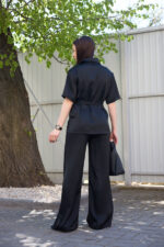 Set 26.2954 Double-Armani-Seide, Farbe Schwarz, 42(S), 44(M), 46(L) - Image 2
