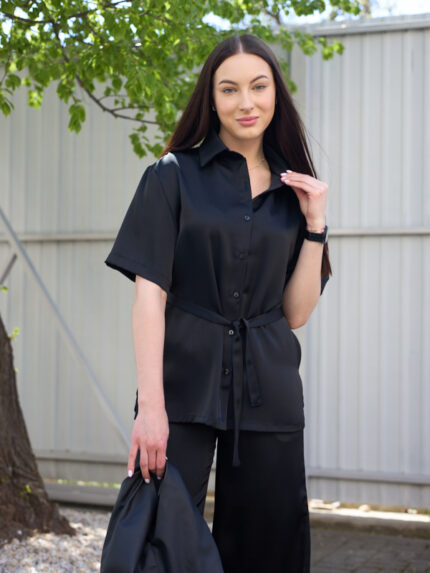 Комплект 26.2954 double Armani шовк, цвят Черен, 42(S), 44(M), 46(L)