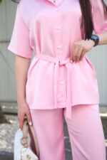 Set 26.2954 Double-Armani-Seide, Farbe Rosa, 42(S), 44(M), 46(L) - Image 5