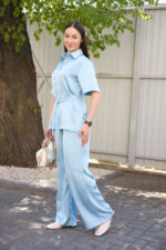 Set 26.2954 double Armani silk, color Light blue, 42(S), 44(M), 46(L) - Image 3