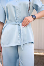 Set 26.2954 double Armani silk, color Light blue, 42(S), 44(M), 46(L) - Image 4