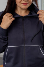 Set 26.2729 two-thread knit fabric, color Graphite, 48(XL), 50(XXL), 52(3XL) - Image 4