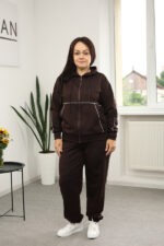 Set 26.2729 two-thread knit fabric, color Dark chocolate, 48(XL), 50(XXL), 52(3XL)