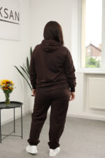 Set 26.2729 two-thread knit fabric, color Dark chocolate, 48(XL), 50(XXL), 52(3XL) - Image 2