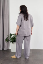 Костюм 26.2931 с.б Льон, колір Темно сірий, 52(3XL), 54(4XL), 56(5XL) - Зображення 2
