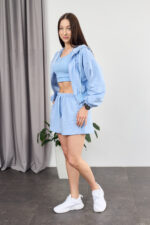 Set 26.2956 Zweifaden-Strickstoff, Farbe Hellblau, 40(XS) - 42(S), 44(M) - 46(L) - Image 3