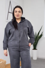 Set 26.2824 piele întoarsă subțire, culoare Grafit, 46(L), 48(XL), 50(XXL) - Image 6