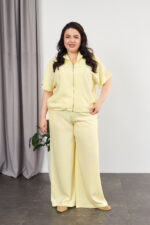 Set 26.2940 Leinen, Farbe Banane, 46(L), 48(XL), 50(XXL)
