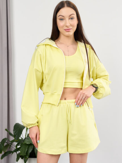 Комплект 26.2956 двуконечен трикотаж, цвят Лимонов, 40(XS) - 42(S), 44(M) - 46(L)