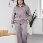 Комплект 26.2824 тънък велур, цвят Тъмносив, 46(L), 48(XL), 50(XXL)
