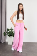 Pants 26.2970 American crepe, color Pink, 40(XS), 42(S), 44(M) - Image 5