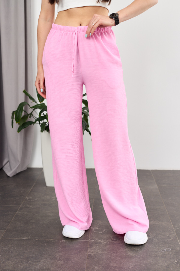 sera0737 Pants 26.2970 American crepe, color Pink, 40(XS), 42(S), 44(M) - Image 1