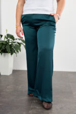 Панталони 26.2964 double Armani шовк, цвят Изумруден, 48(XL), 50(XXL), 52(3XL) - Image 6