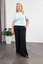 Spodnie 26.2970 amerykański krep, kolor Czarny, 46(L), 48(XL), 50(XXL) - Image 5