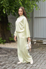 Set 26.2947 Double-Armani-Seide, Farbe Banane, 40(XS), 42(S), 44(M) - Image 3