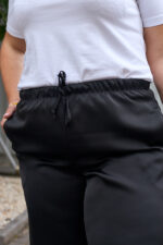 Pantaloni 26.2964 double Armani mătase, culoare Negru, 48(XL), 50(XXL), 52(3XL) - Image 5