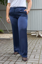 Hosen 26.2964 Double-Armani-Seide, Farbe Dunkelblau, 48(XL), 50(XXL), 52(3XL) - Image 5