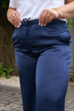 Hosen 26.2964 Double-Armani-Seide, Farbe Dunkelblau, 48(XL), 50(XXL), 52(3XL) - Image 4