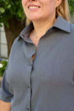 Костюм 26.2973 с.б Американський креп, колір Темно сірий, 54(4XL), 56(5XL), 58(6XL) - Зображення 4