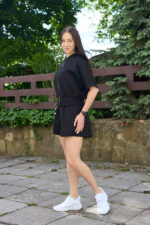Set 26.2977 two-thread knit fabric, color Black, 40(XS), 42(S), 44(M) - Image 3