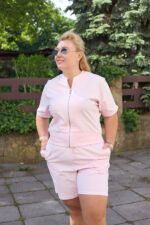 Komplet 26.2977 dzianina dresowa dwunitkowa, kolor Delikatny róż, 48(XL), 50(XXL), 52(3XL) - Image 6