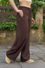 Hosen 26.2980 Leinen, Farbe Dunkle Schokolade, 40(XS), 42(S), 44(M) - Image 3