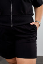 Set 26.2977 Zweifaden-Strickstoff, Farbe Schwarz, 48(XL), 50(XXL), 52(3XL) - Image 5
