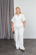 Komplet 26.2961 len w paski, kolor Mleczny, 46(L), 48(XL), 50(XXL) - Image 5