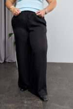 Панталони 26.2980 лен, цвят Черен, 46(L), 48(XL), 50(XXL) - Image 5