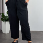 Pants 26.2971 American crepe, color Black, 48(XL), 50(XXL), 52(3XL)