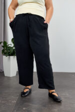 Pants 26.2971 American crepe, color Black, 48(XL), 50(XXL), 52(3XL)