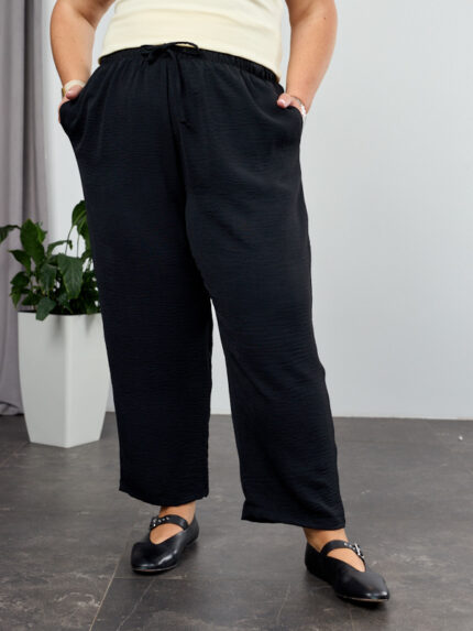 Панталони 26.2971 американски креп, цвят Черен, 48(XL), 50(XXL), 52(3XL)