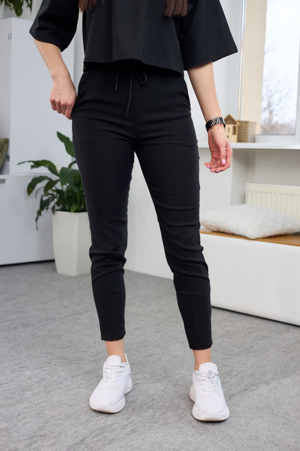 sera3098 Hosen 26.1528 dünne Baumwolle, Farbe Schwarz, 42(S), 44(M), 46(L), 48(XL) - Image 1