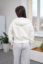 Sweatshirt 26.2003 Zweifaden-Strickstoff, Farbe Milchweiß, 42(S), 44(M), 46(L) - Image 2