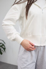 Sweatshirt 26.2003 Zweifaden-Strickstoff, Farbe Milchweiß, 42(S), 44(M), 46(L) - Image 5