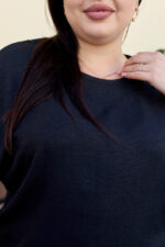 Костюм 26.2664 б Льон, колір Чорний, 48(XL), 50(ХХL), 52(3XL) - Зображення 4