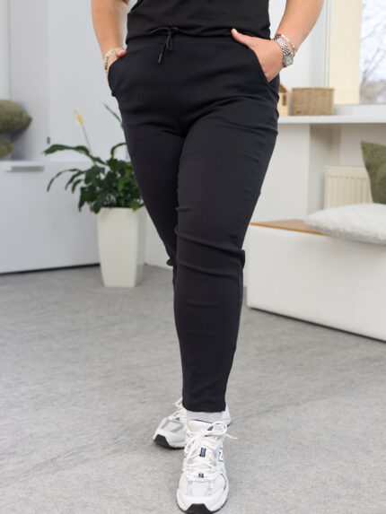 Штани 26.1528 б Котон тонкий, колір Чорний, 50(ХХL), 52(3XL), 54(4XL)