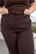 Pantaloni 26.1528 bumbac, culoare Ciocolata inchisa, 50(XXL), 52(3XL), 54(4XL) - Image 4