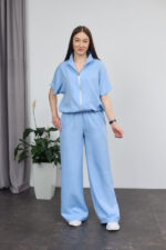 Костюм 26.2940 н Льон, колір Блакитний, 40(XS), 42(S), 44(М)
