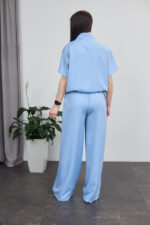 Костюм 26.2940 н Льон, колір Блакитний, 40(XS), 42(S), 44(М) - Зображення 2